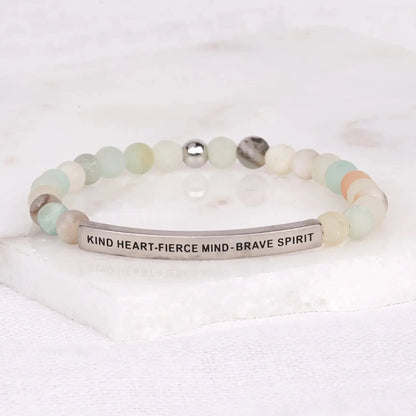 KIND HEART - FIERCE MIND - BRAVE SPIRIT  NostalgiaJewels