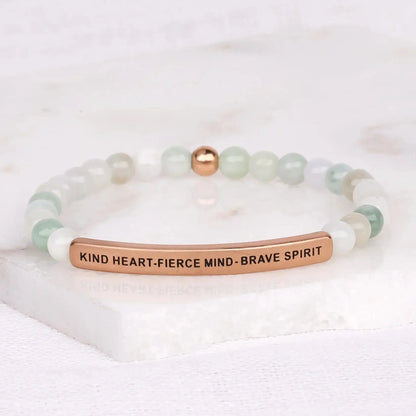 KIND HEART - FIERCE MIND - BRAVE SPIRIT  NostalgiaJewels