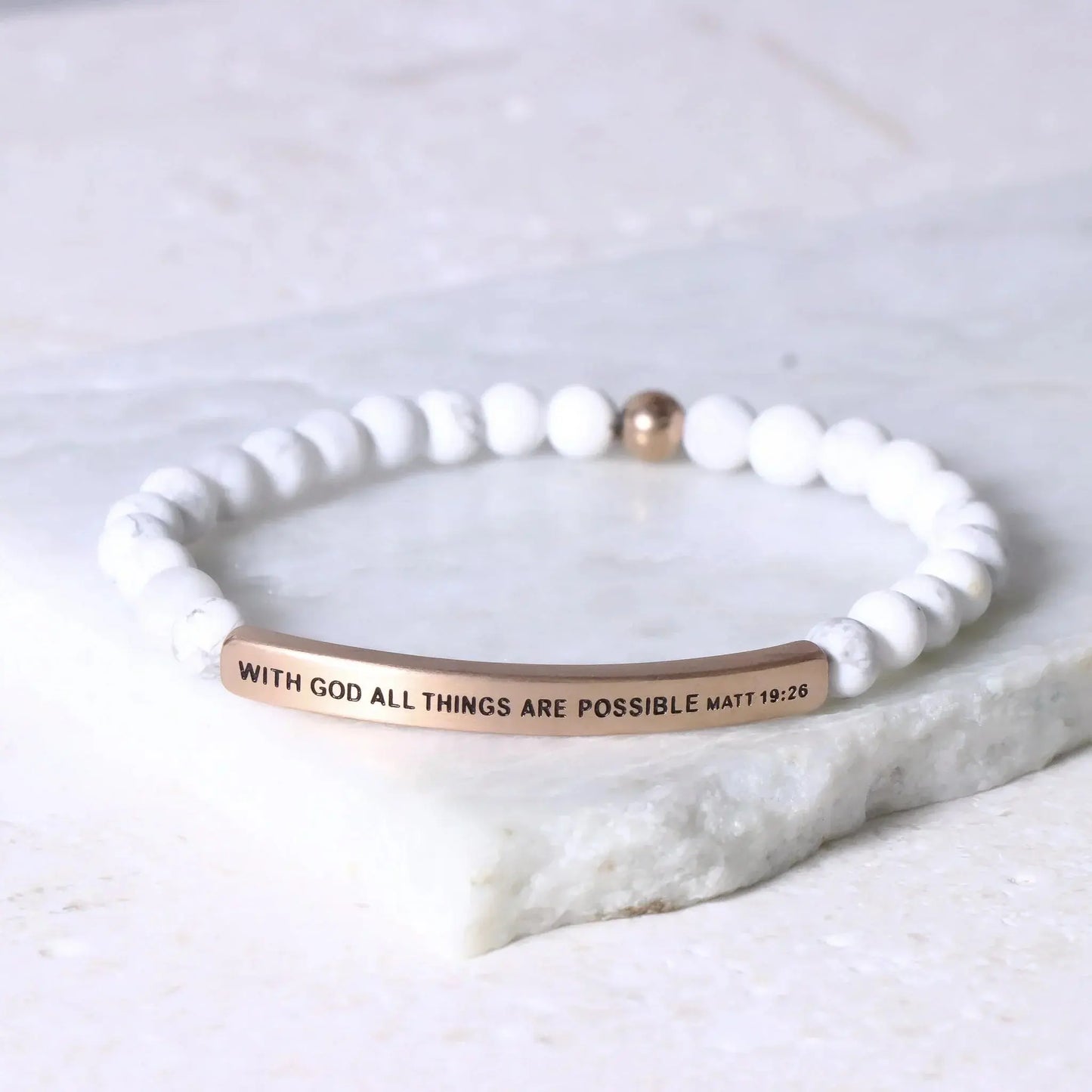 WITH GOD ALL THINGS ARE POSSIBLE - MATT 19:26  NostalgiaJewels