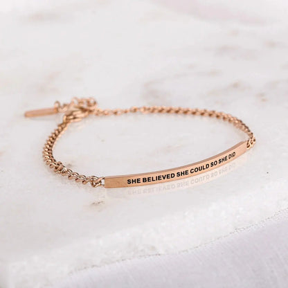 SHE BELIEVED SHE COULD SO SHE DID  NostalgiaJewels