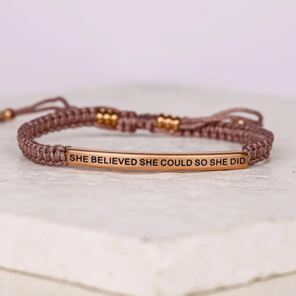 SHE BELIEVED SHE COULD SO SHE DID  NostalgiaJewels