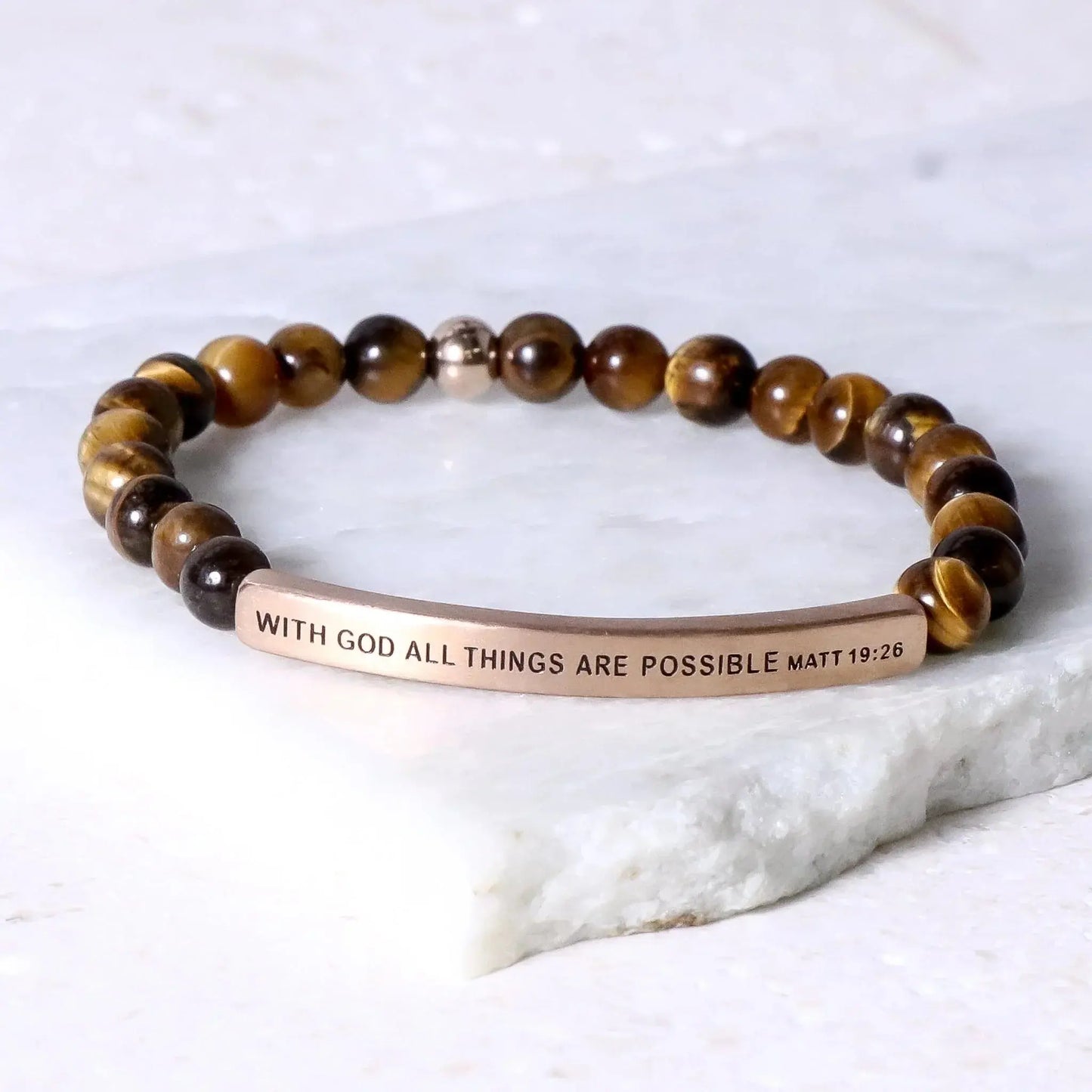 WITH GOD ALL THINGS ARE POSSIBLE - MATT 19:26  NostalgiaJewels
