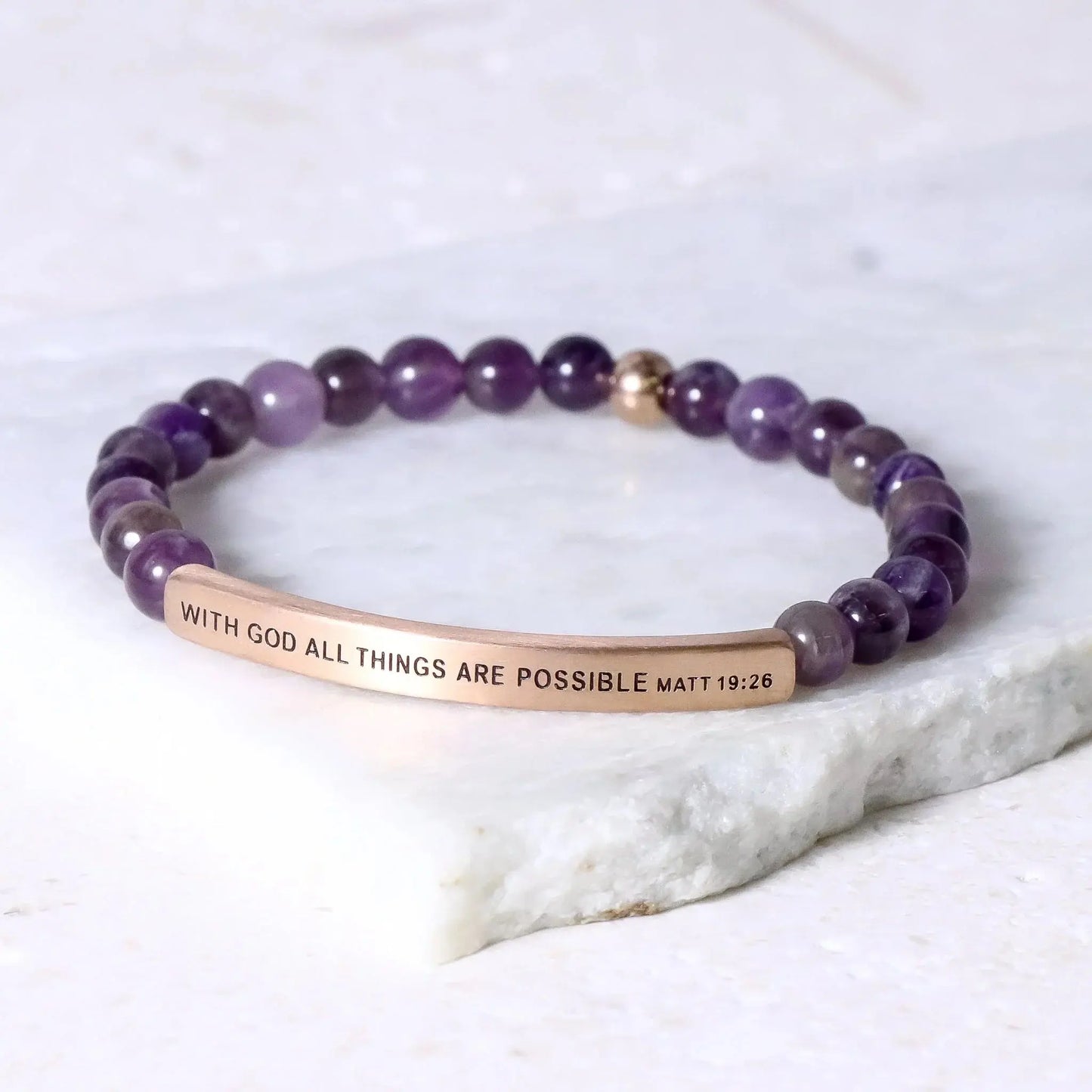 WITH GOD ALL THINGS ARE POSSIBLE - MATT 19:26  NostalgiaJewels