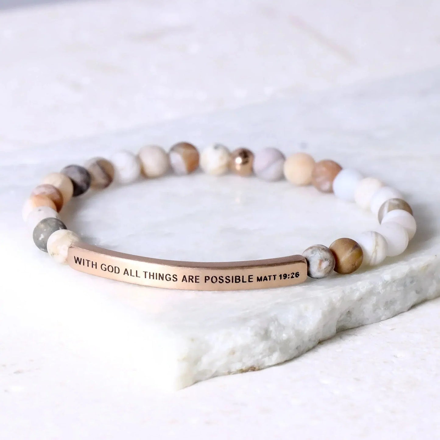WITH GOD ALL THINGS ARE POSSIBLE - MATT 19:26  NostalgiaJewels