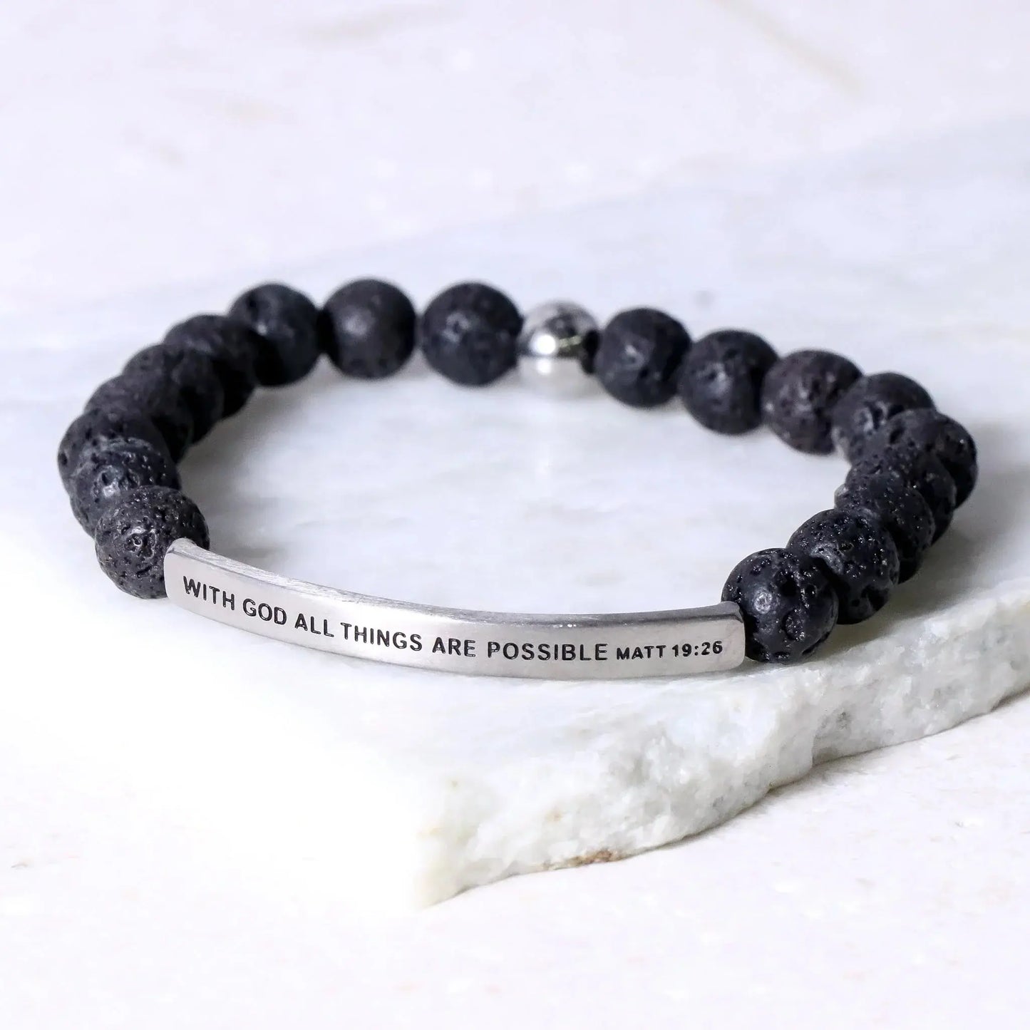 WITH GOD ALL THINGS ARE POSSIBLE - MATT 19:26  NostalgiaJewels