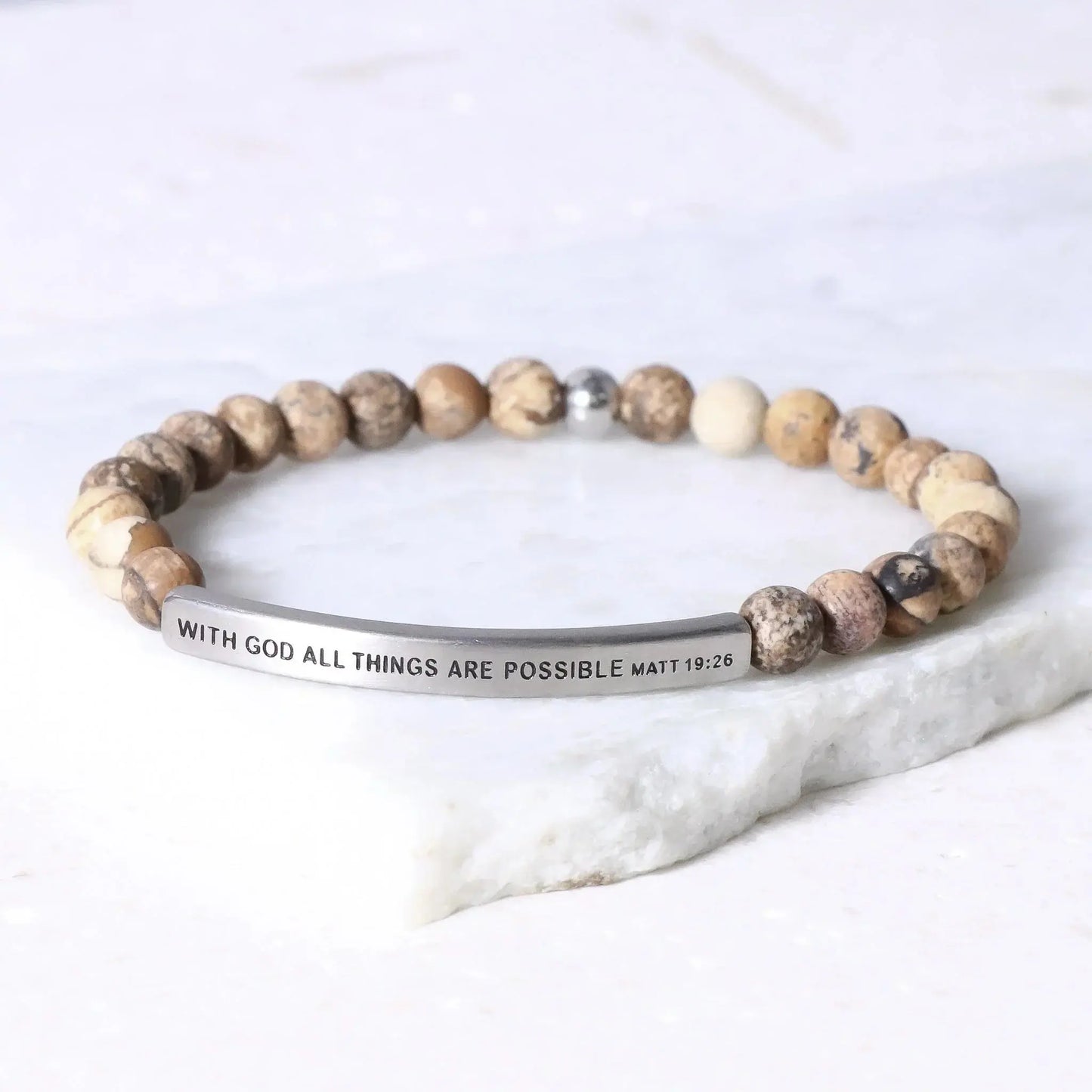 WITH GOD ALL THINGS ARE POSSIBLE - MATT 19:26  NostalgiaJewels