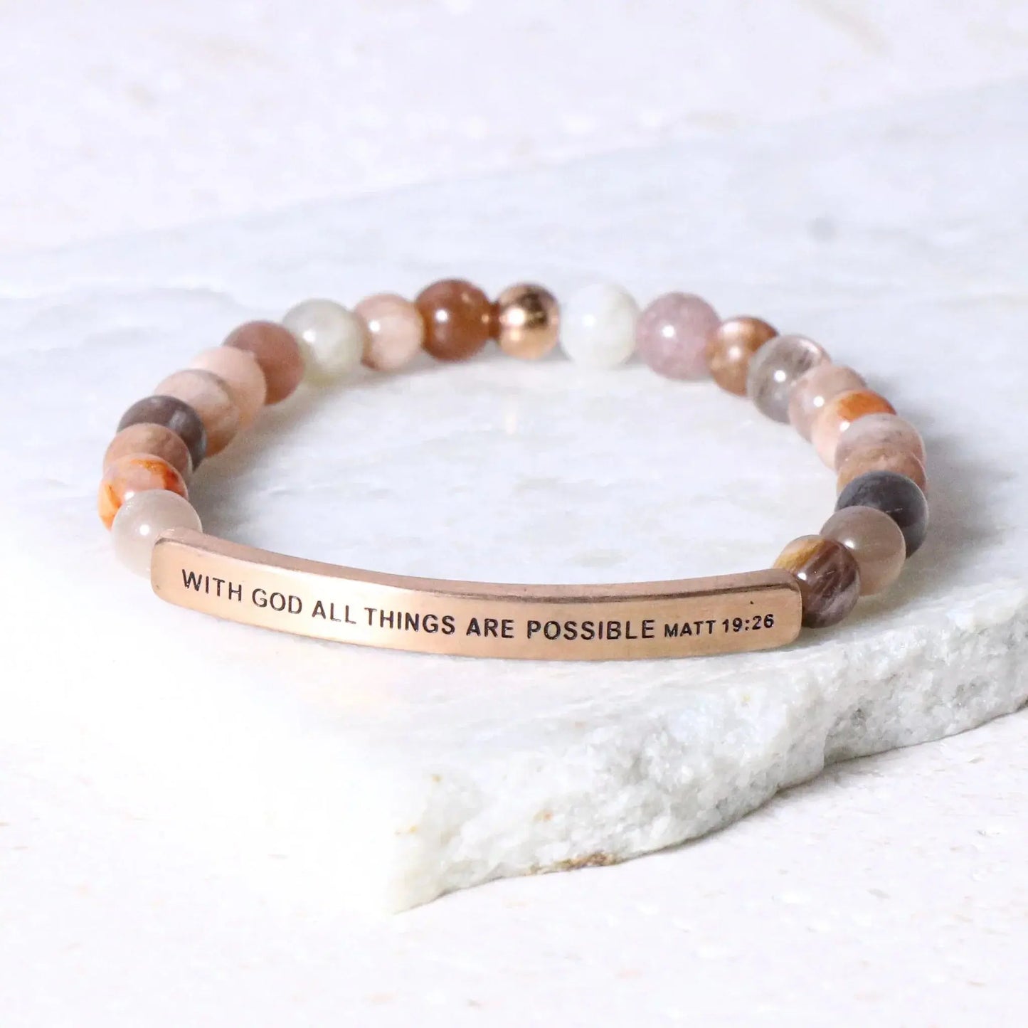 WITH GOD ALL THINGS ARE POSSIBLE - MATT 19:26  NostalgiaJewels