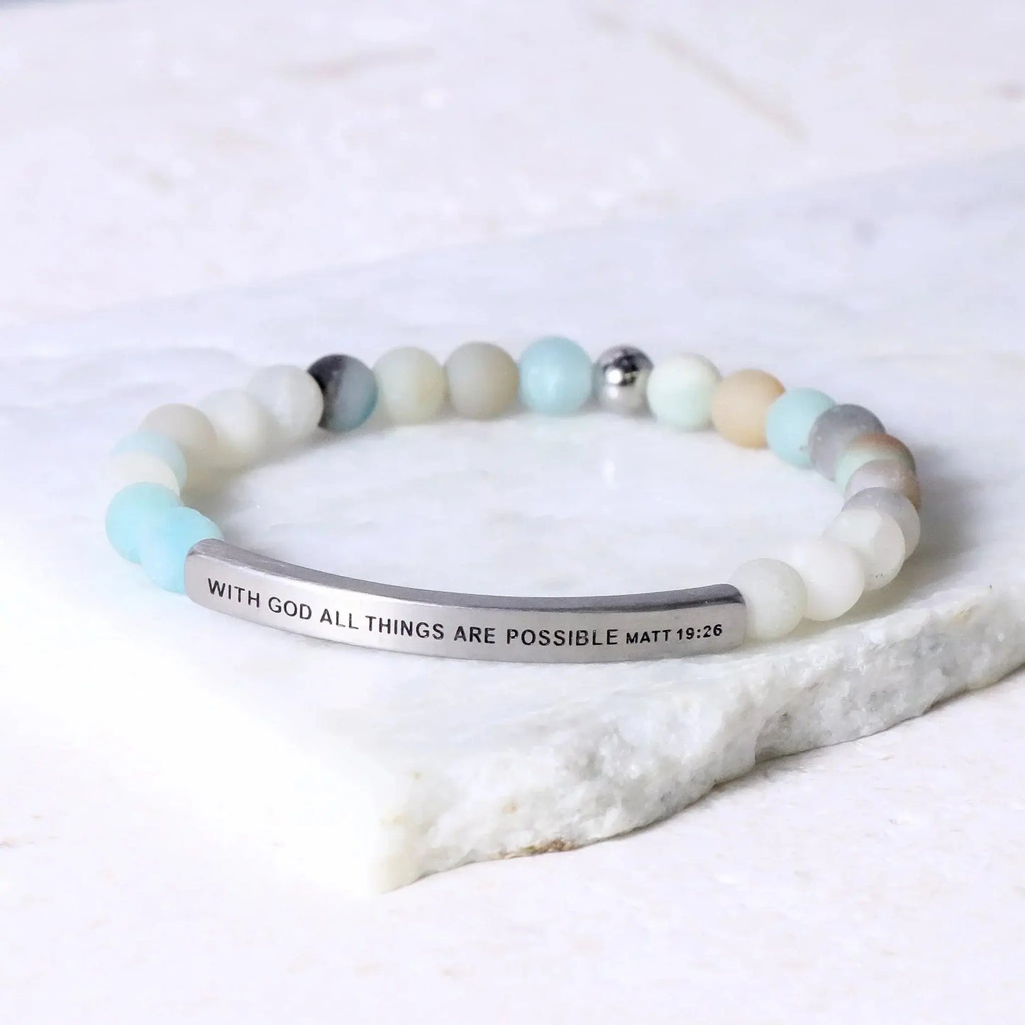 WITH GOD ALL THINGS ARE POSSIBLE - MATT 19:26  NostalgiaJewels